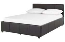 Hygena Hendry Kingsize Side Opening Ottoman Bed - Chocolate.